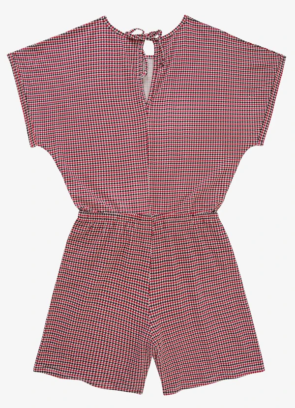 Infinita Cor - Macaquinho Feminino Vermelho 2