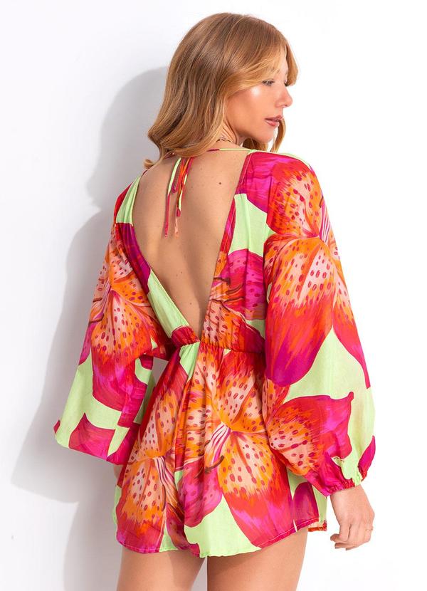 Farm - Macaquinho Lírio Tropical Verde 2