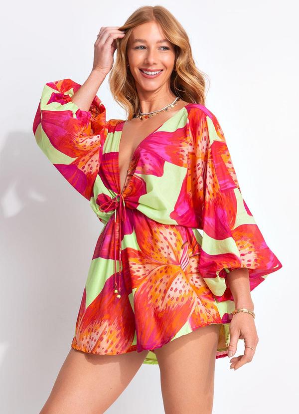 Farm - Macaquinho Lírio Tropical Verde 5