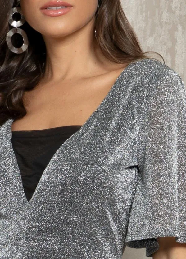 Quintess - Macaquinho Prata de Brilho 6