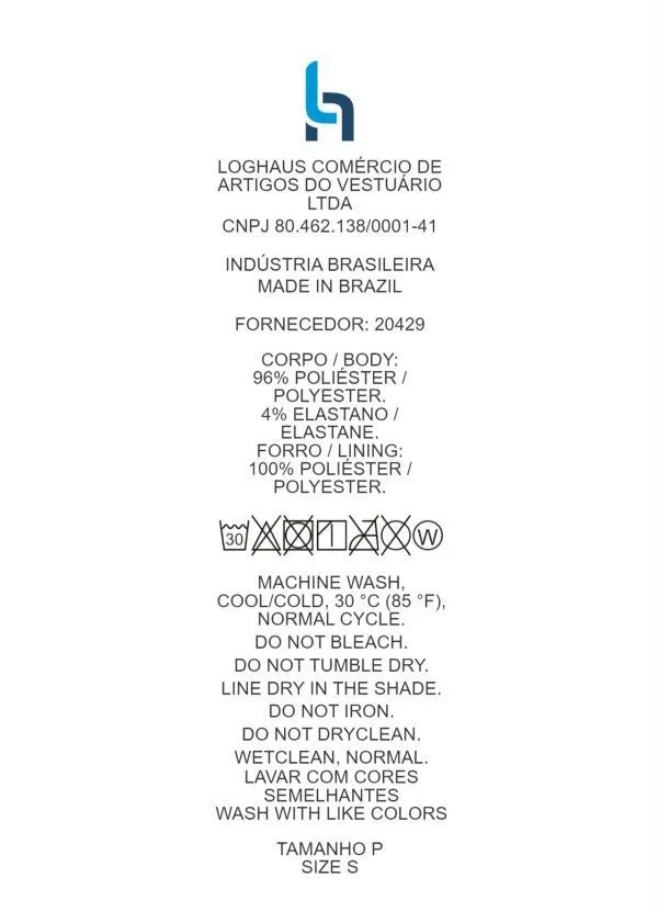 Quintess - Macaquinho Preto com Brilho e Amarração 11