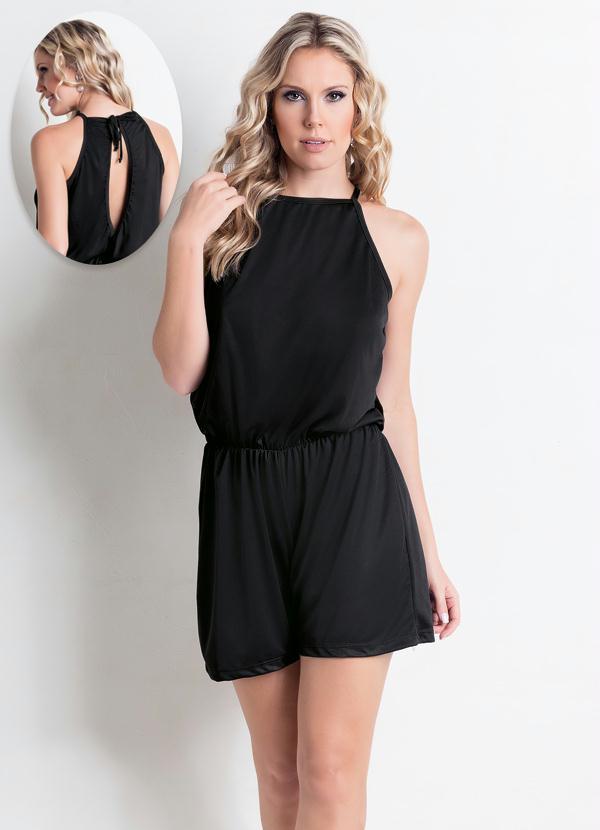 Outlet - Macaquinho Tania Preto