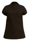 Lunender - Blusa Alongada com Gola Alta Preto - variação: Marrom