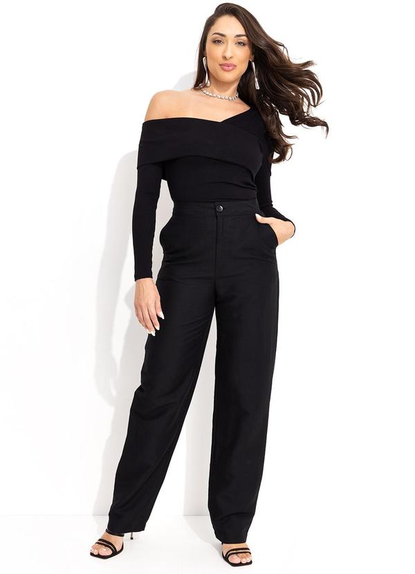 Colcci - Blusa Canelada Preto 3