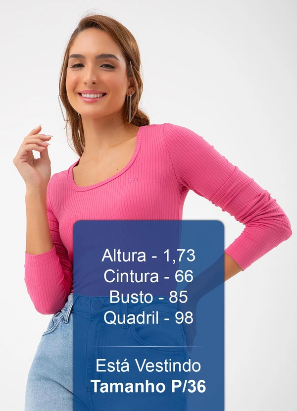 Colcci - Blusa Canelada Rosa 5