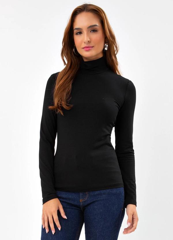 Colcci - Blusa em Vicose Preto