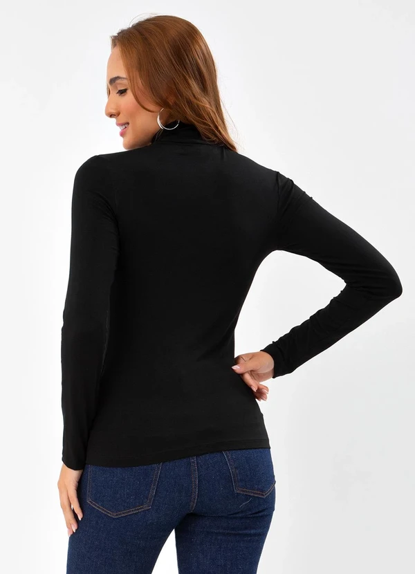 Colcci - Blusa em Vicose Preto 3