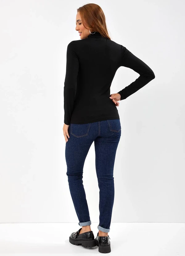 Colcci - Blusa em Vicose Preto 6