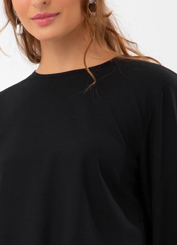 Colcci - Blusa em Viscose Preto 6