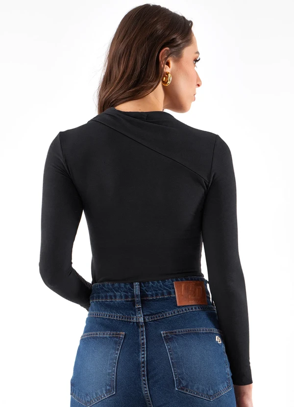 Colcci - Blusa em Viscose Preto 2