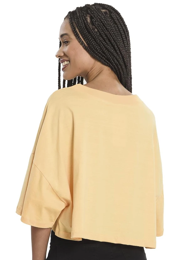 Rovitex - Blusa Feminina Enjoy Amarelo 2