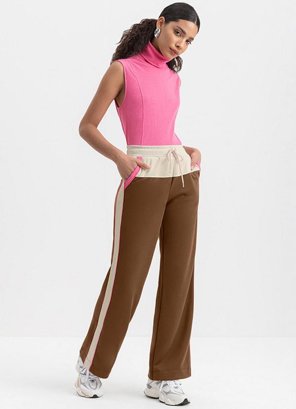 Essendi - Blusa Feminina Gola Rolê Rosa 2