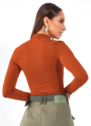 Colcci - Blusa Laranja - COLCCI