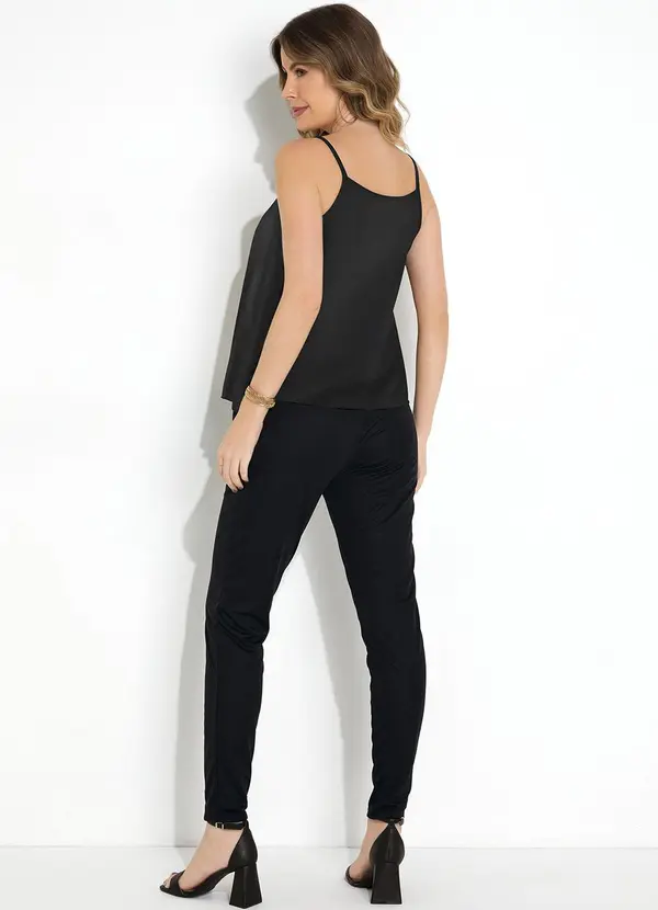 Moda Pop - Blusa Preto em Malha 4