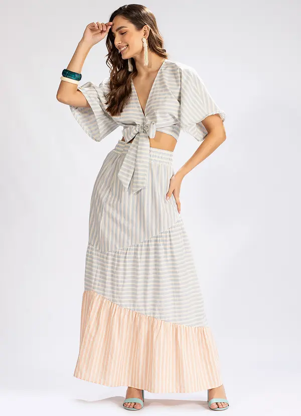 Hering - Blusa Transpassada em Malha Roxo 3