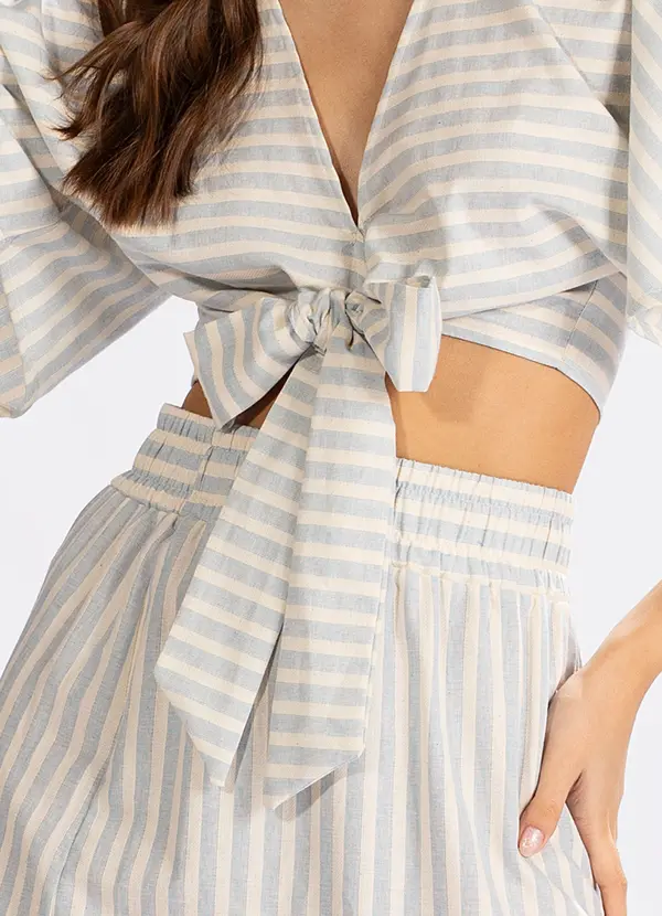 Hering - Blusa Transpassada em Malha Roxo 6