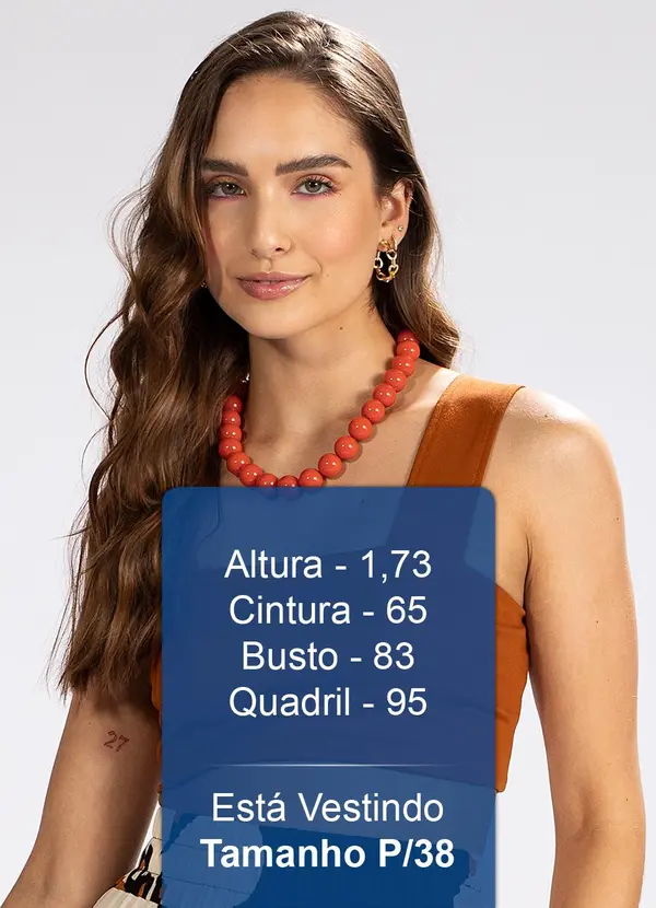 Dzarm - Top em Viscose Caramelo 5
