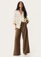 Enfim - Calça Alfaiataria Wide Leg Areia - variação: Caramelo