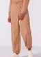 Marialícia - Calça Cargo Esportiva Impermeável Marrom - variação: Marrom