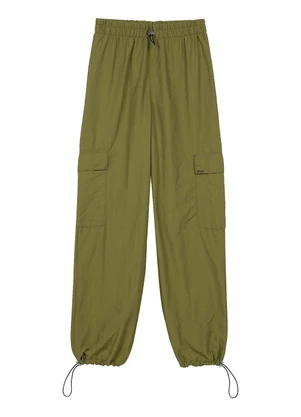 Marialícia - Calça Cargo Feminina Esportiva Impermeável Verde - MARIALÍCIA