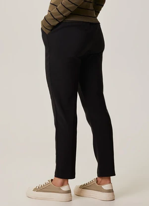 Malwee - Calça Carrot Alfataria Preto - MALWEE