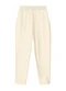 Malwee - Calça Carrot em Moletom Linho Off White - variação: Off White