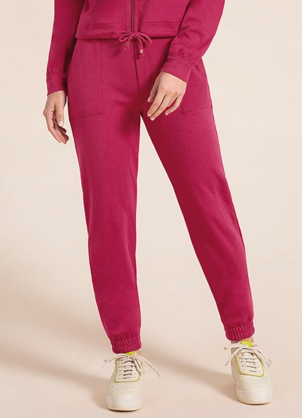 Bjoe - Calça de Moletom Feminina Juvenil Roxo