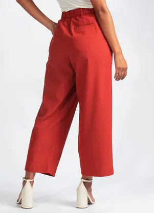 Animale Jeans - Calça em Malha Vermelha - ANIMALE JEANS