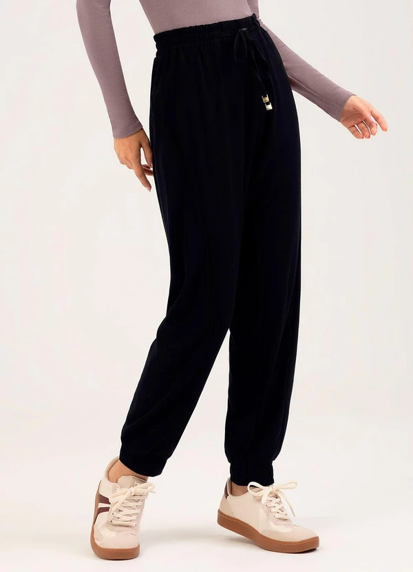 Cativa You - Calça em Viscose Preto