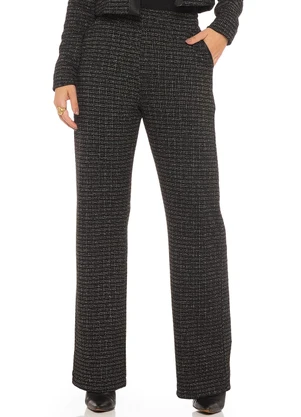 Rafree - Calça Fem Skinny Resinada Mirror Preto - RAFREE