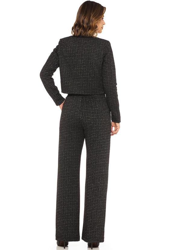 Rafree - Calça Fem Skinny Resinada Mirror Preto 4