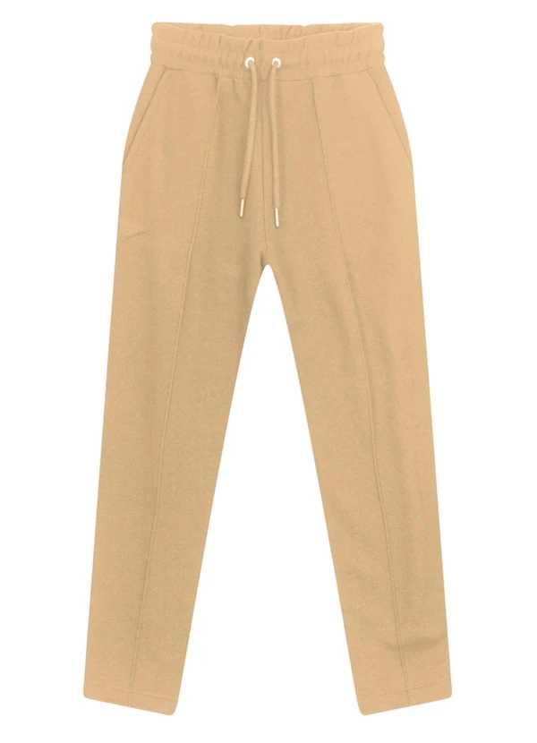 Essendi - Calça Feminina em Moletom Natural