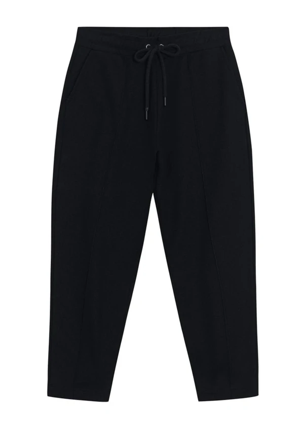 Essendi - Calça Feminina em Moletom Preto