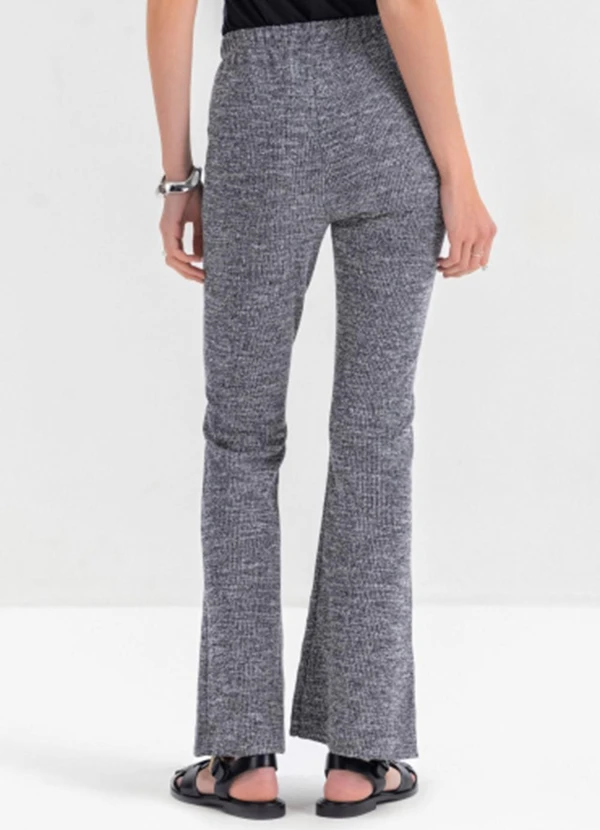 Essendi - Calça Feminina em Ribana  Preto 2