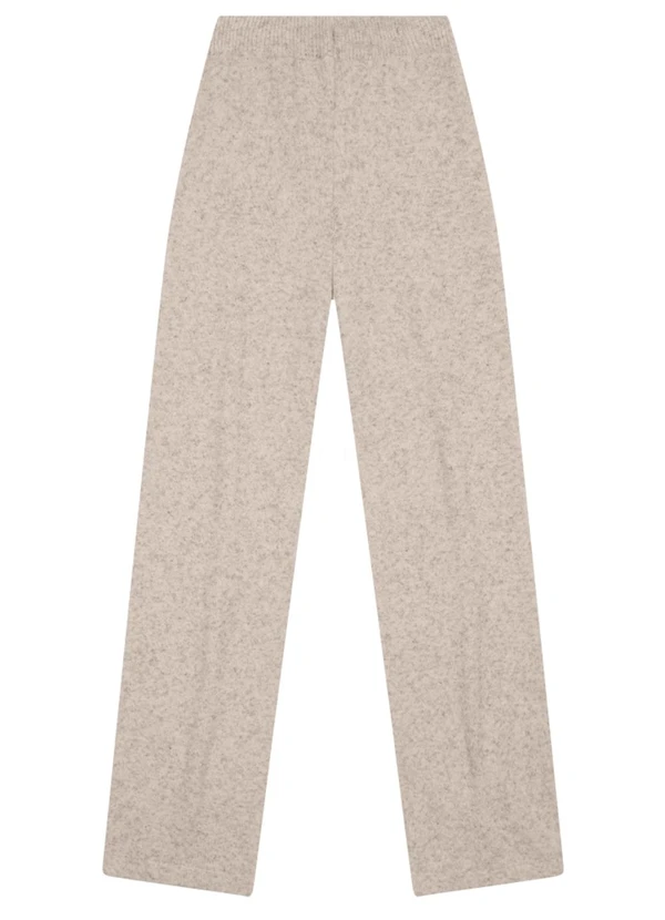 Essendi - Calça Feminina em Tricot Natural 6