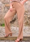 Hiatto Confecção - Calça Feminina Linho Marrom - variação: Marrom