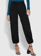 Enfim - Calça Feminina Parachute em Microfibra Preto - variação: Preto