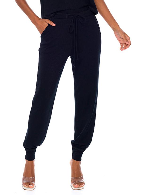 Doce Trama - Calca Feminina Preto