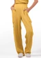 Marialícia - Calça Feminino Adulto Marrom - variação: Amarelo