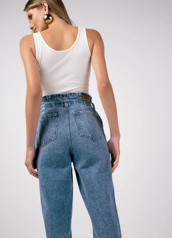 Marialícia - Calça Feminino Adulto Azul 5