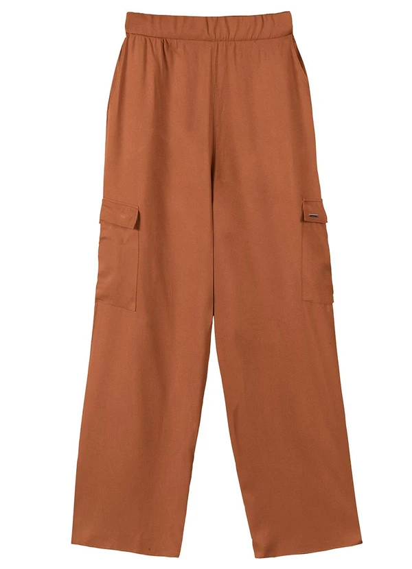 Marialícia - Calça Feminino Adulto Marrom 3