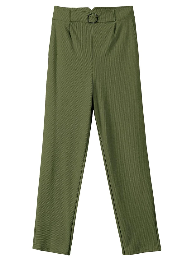 Marialícia - Calça Feminino Adulto Verde 5