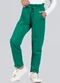 Soft Bonni - Calça Infantil Menina Moletinho Clochard Verde - variação: Verde