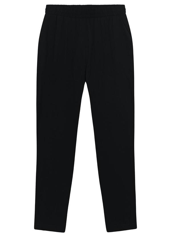 Malwee - Calça Jogger em Viscose Preto 4