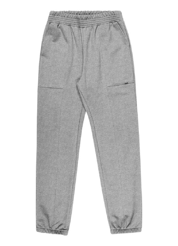 Rezzato - Calça Jogger Moletom Feminino Cinza
