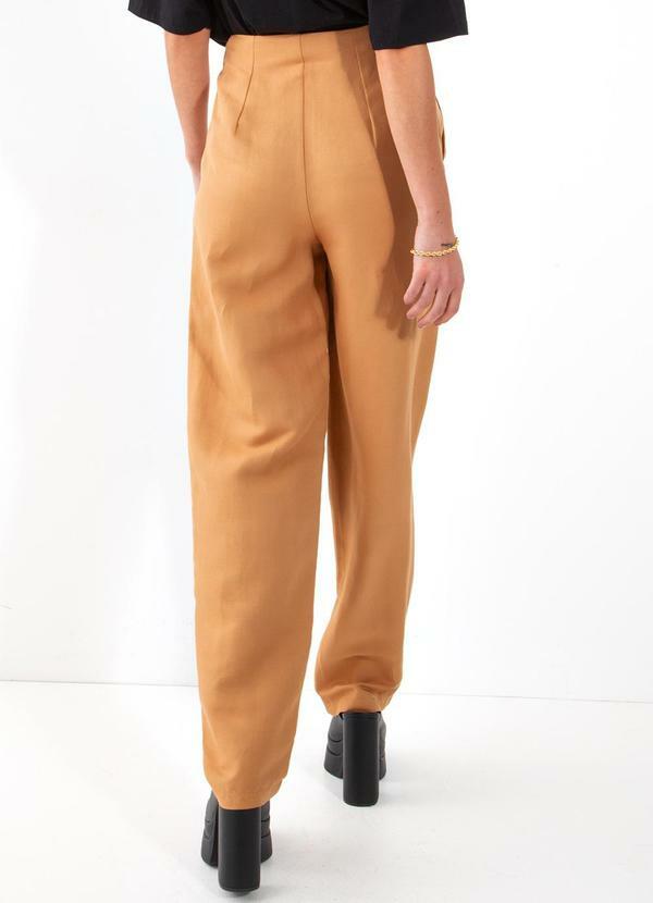 Colcci - Calça Linho Marrom 2