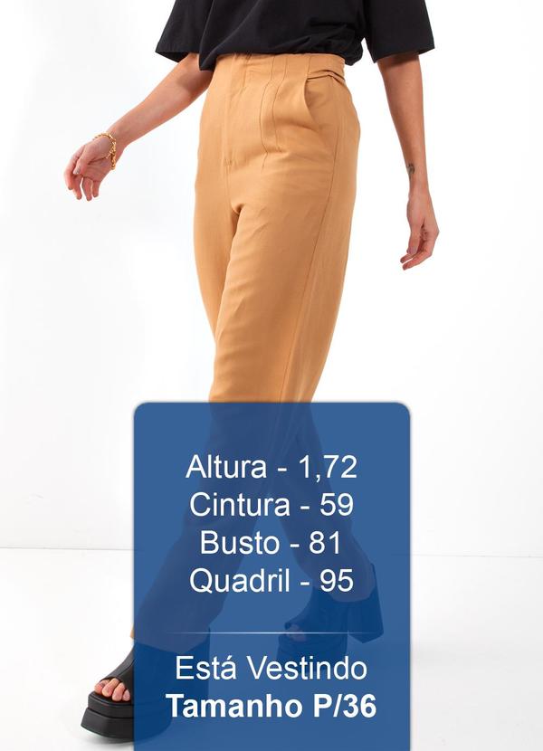 Colcci - Calça Linho Marrom 5