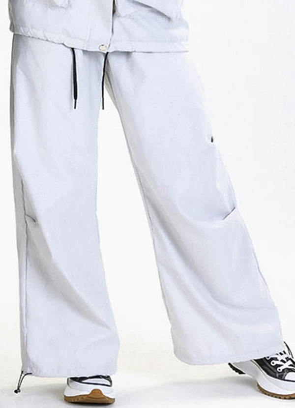 Soft Bonni - Calça Teen em Microfibra Cargo Branco 2