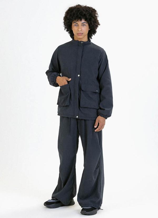 Soft Bonni - Calça Teen em Microfibra Cargo Preto