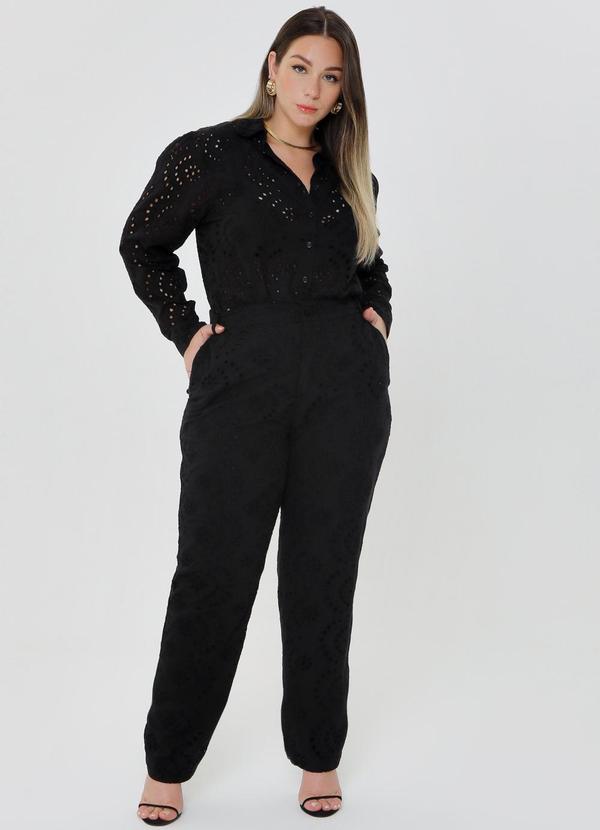 Gatabakana - Camisa Laise Mais Gata Preto 3